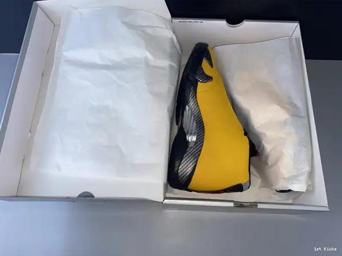 1st Kicks RETRO AIR BQ3685-706 UNIVERSITY GOLD 14 JORDAN 0531